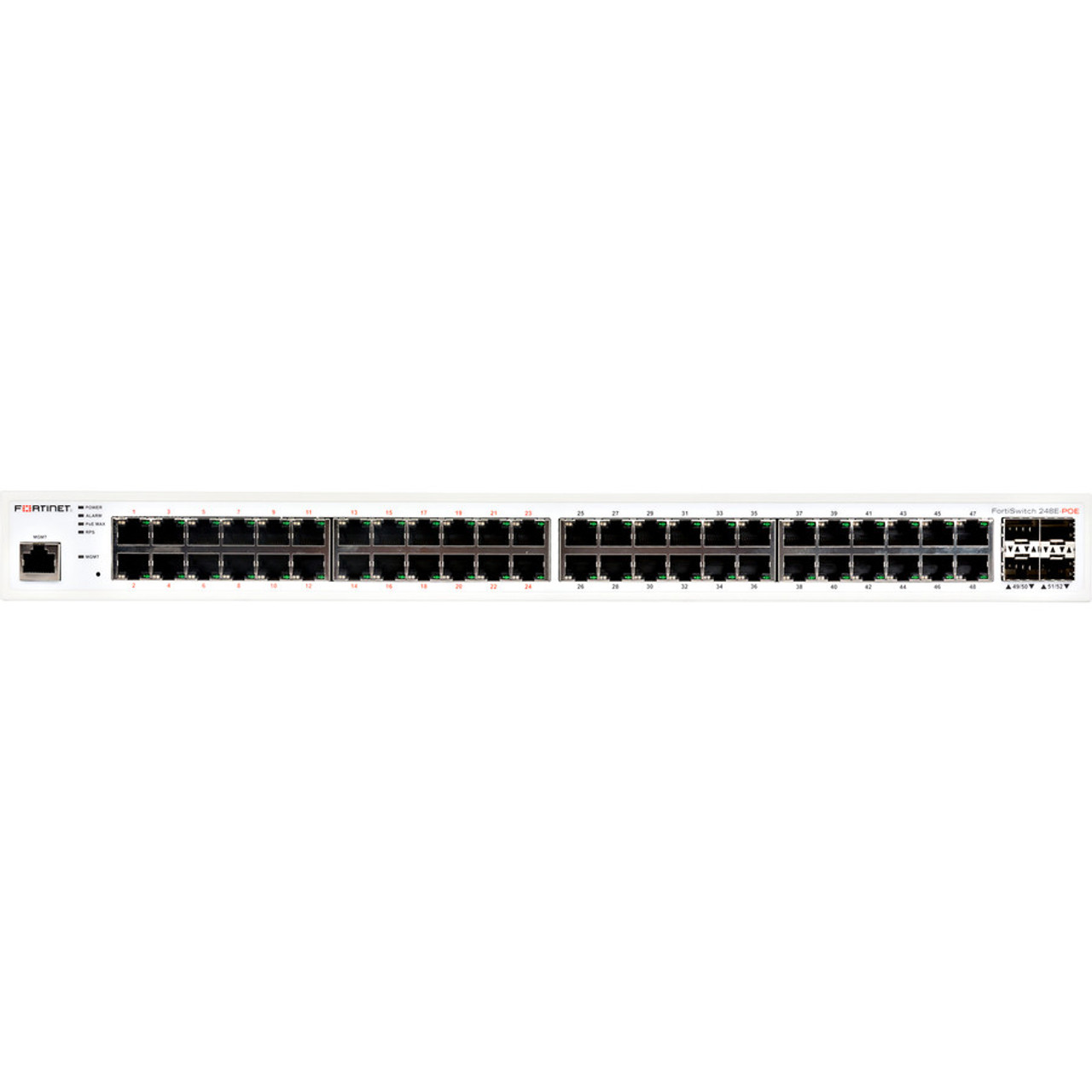 FORTINET (FS-248E-POE) L2/L3 POE+ SWITCH - 48X GE RJ45 PORTS(24