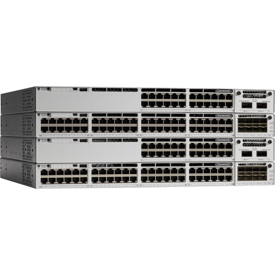 CISCO (C9300X 24Y A) Catalyst 9300X 24x25G Fiber Ports, modular