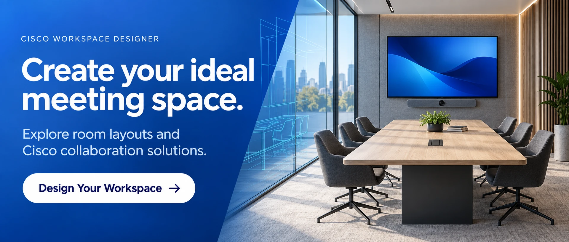 Cisco Workspace Designer - create your ideal meeting space