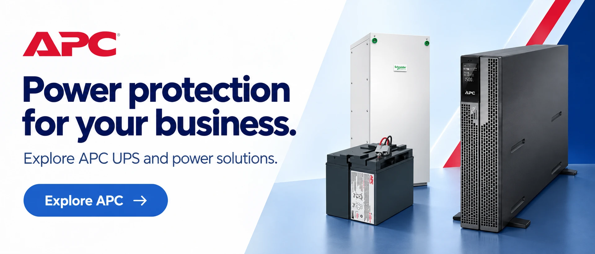 Power protection for your business - explore APC UPS and power solutions