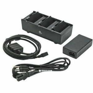 Zebra (SAC-MPM-3BCHGAU1-01) 3 Slot Battery Charger; ZQ300 Series; in