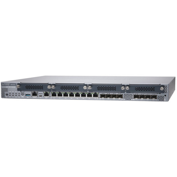 Juniper (SRX345-SYS-JE-2AC) SRX345 Services Gateway includes hardware (16GE 4x MPIM slots 4G RAM 8G Flash du
