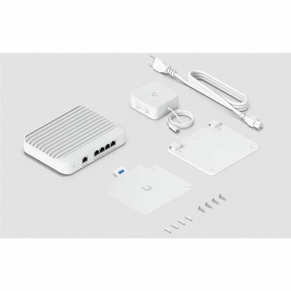 Ubiquiti (USW-FLEX-XG) UBIQUITI UniFi SWITCH FLEX 10GbE, (1)GbE, (4)10 GbE, COMPACT, WALL, 1YR