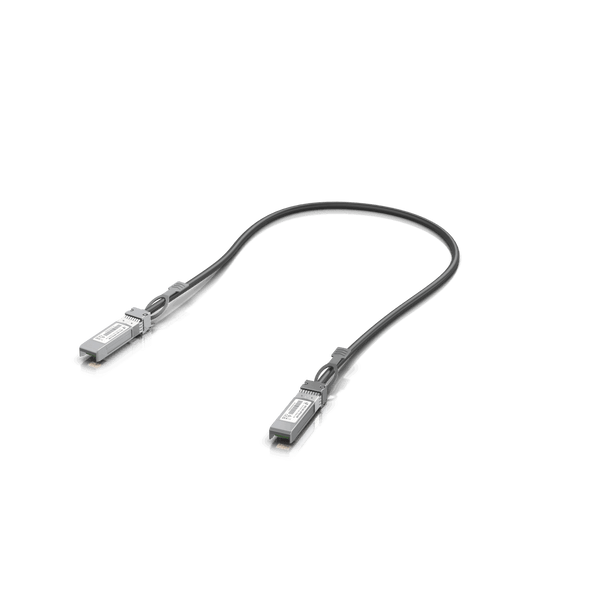 Ubiquiti (UACC-DAC-SFP28-0.5M) UBIQUITI UniFi 25G DIRECT ATTACH CABLE (DAC), SFP28 TO SFP28, 25Gbps, (0.5M), 1YR