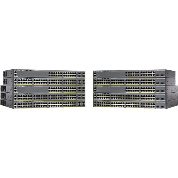 CISCO (WS-C2960X-48FPS-L) Catalyst 2960-X 48 GigE PoE 740W 1GB.