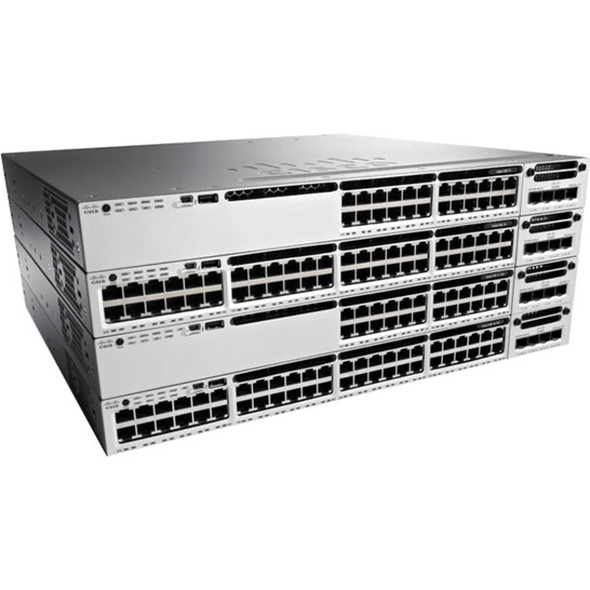 CISCO (WS-C3850-24P-E) Cisco Catalyst 3850 24 Port PoE IP Servi