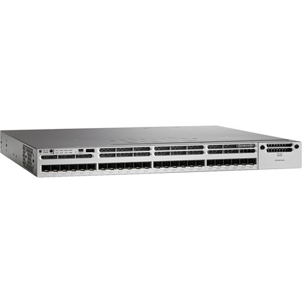 CISCO (WS-C3850-24XS-S) Ctlst 3850 24P 10G Fiber Swtch IP Base