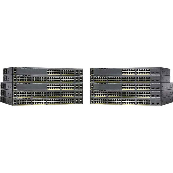 CISCO (WS-C2960X-24PSQ-L) Catalyst 2960-X 24 GigE PoE 92W 2xSFP