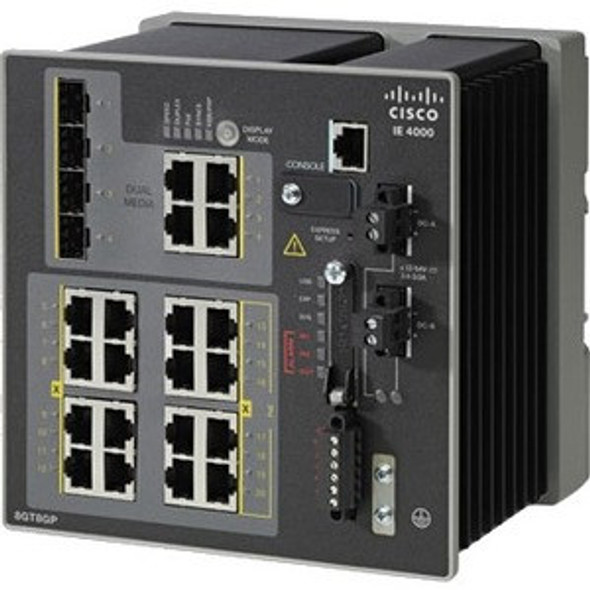 CISCO (IE-4000-16T4G-E) IE 4000 16 X RJ45 10/100M 4 X 1G COMBO