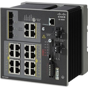 CISCO (IE-4000-8T4G-E) IE 4000 8 x RJ45 10/100M