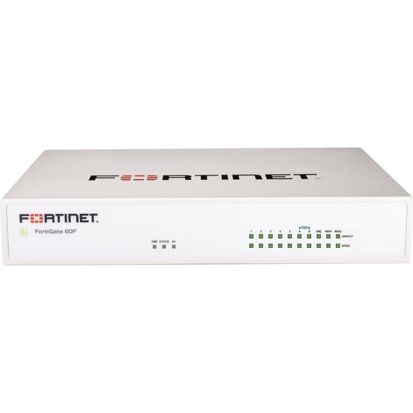 FORTINET (FG-61F) 10 X GE RJ45 PORTS (INCLUDING 2 X WAN PO