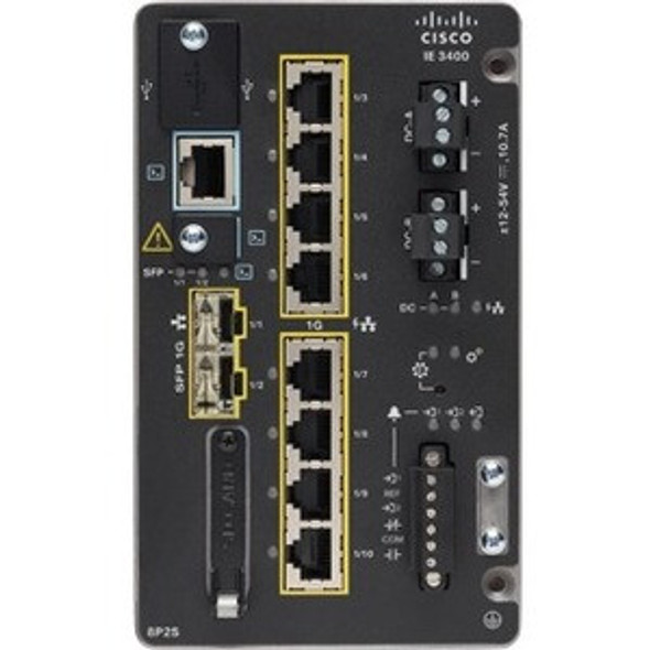 CISCO (IE-3400-8P2S-A) Catalyst IE3400 with 8 GE