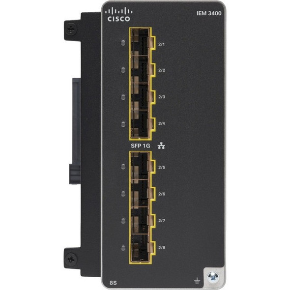 CISCO (IEM-3400-8S=) Cat IE3400 with 8 GE SFP ports Expansion