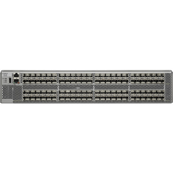 CISCO (DS-C9396S-48EK9) MDS 9396S switch, w/ 48 active ports (port-side exhaust)