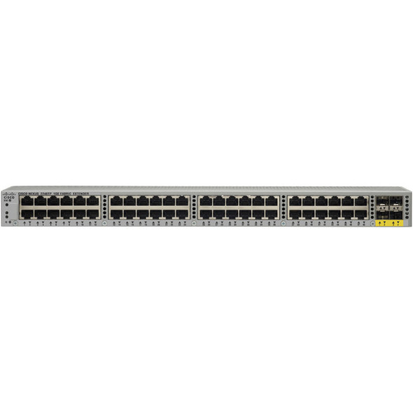 CISCO (N2K-C2248TF-E) Nexus 2248TP-E with 8 FET, choice of airflow/power