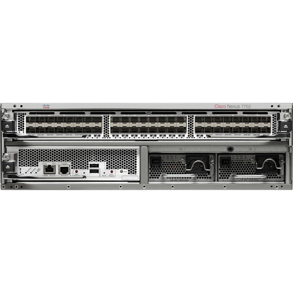 CISCO (N77-C7702-S2E-AC) Nexus 7702 Bundle (Chassis,1xSUP2E, 2x3KW AC Power Supplies)