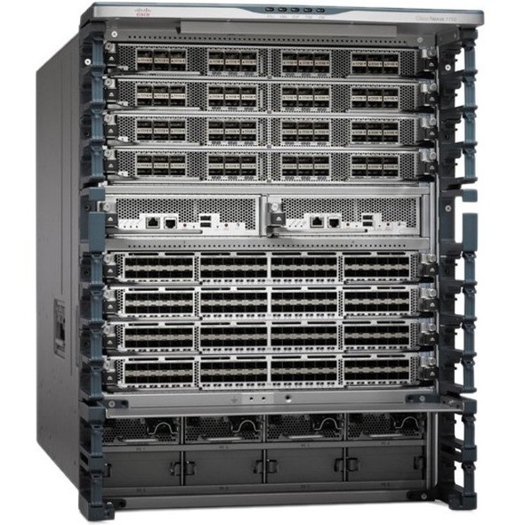 CISCO (N77-C7710-B26S2E-R) Nexus 7710 Bundle (Chassis,2xSUP2E,6xFAB2),No Power Supplies