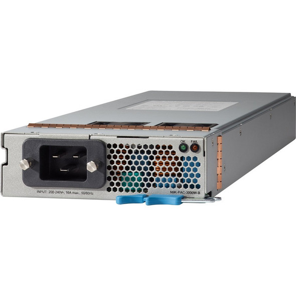 CISCO (N9K-PAC-3000W-B=) Nexus 9500 3000W AC PS, Port-side Intake