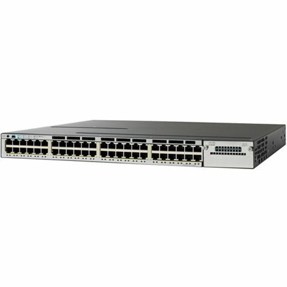 Cisco (WS-C3750X-48PF-S) Catalyst 3750X 48 Port Full PoE IP Base