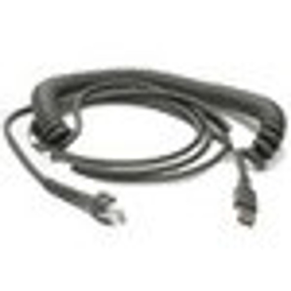 Zebra (CBA-U09-C15ZAR) CABLE SCAN UNI USB 15FT COIL