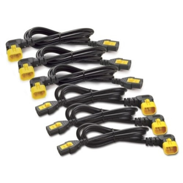 APC (AP8704R-WW) Power Cord Kit (6 ea). Locking. C13 to C