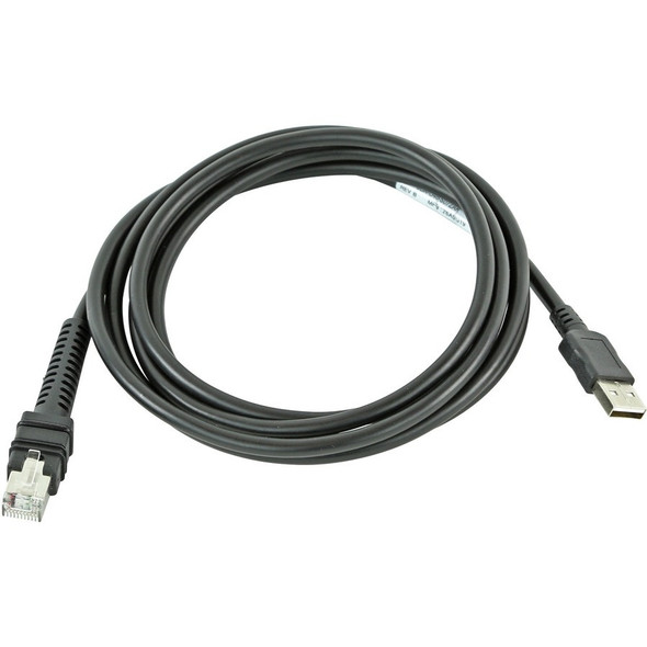 Zebra (CBA-U46-S07ZAR) CABLE SHIELD USB SER A 7FT STRGT BC 1.2