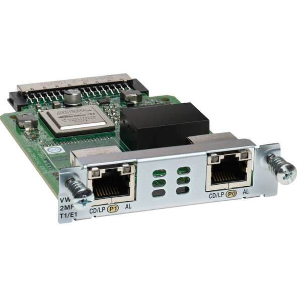 Cisco (VWIC3-2MFT-T1/E1) 2 Port 3rd Gen Multiflex Trunk Voice WAN Int. Card   T1 E1