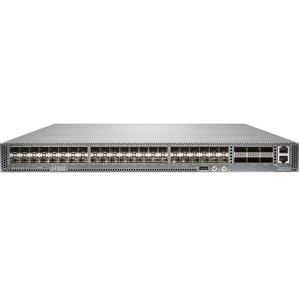 Juniper (ACX5448-M-DC-AFO-T) ACX5448  48 MACSEC  capable SFP+ SFP ports  4 QSFP28 ports  redundant fans and D