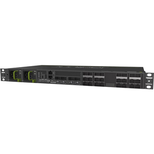 Juniper (ACX7024-AC-2PSU) ACX7024  1RU high  250mm deep 24xSFP28 and 4xQSFP28 DD Operating Range 40C to 65