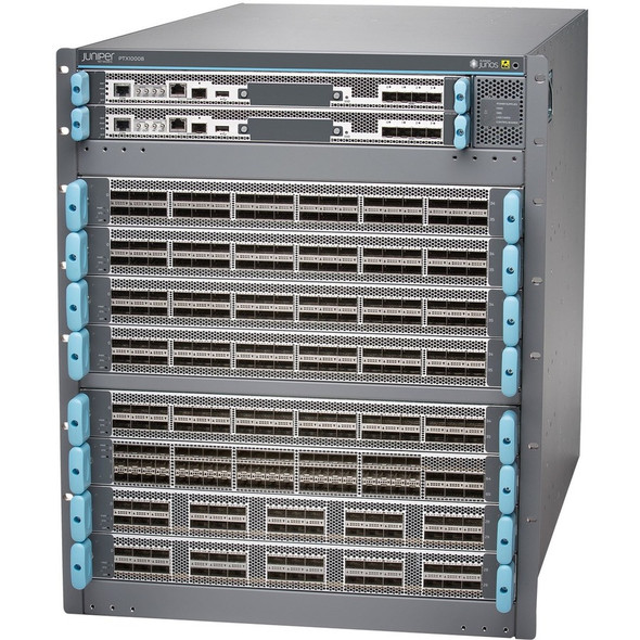 Juniper (PTX10008-PREM2-SON) PTX10008 8 slot chassis for 14.4T LC  including 1 Routing Engine running SONiC