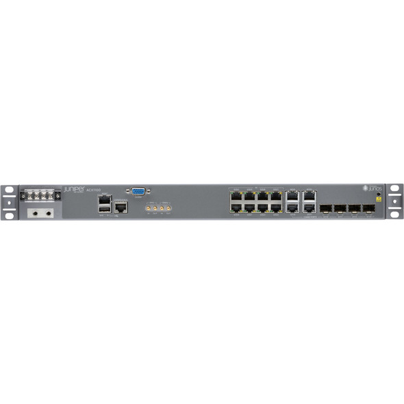 Juniper (ACX1100-DC) ACX1100 Universal Access Router  DC Version  1RU  SyncE 1588v2  Temperature hard
