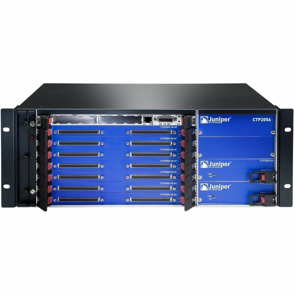 Juniper (CTP2056-AC-03) CTP2056 AC Chassis includes Processor  Power Supply  CLK Main  1G RAM