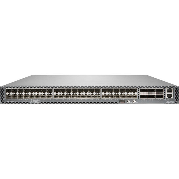 Juniper (ACX5448-M-DC-AFI-L) ACX5448 MACSec  44 MACSec capable SFP+ SFP ports   6 QSFP28 ports  redundant fan