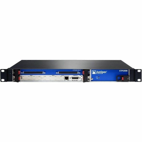 Juniper (CTP2008-AC-03) CTP2008 AC Chassis includes Processor  Power Supply  CLK Main  1G RAM