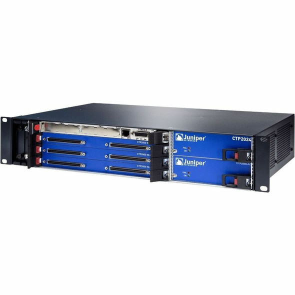 Juniper (CTP2024-DC-03) CTP2024 DC Chassis includes Processor  Power Supply  CLK Main  1G RAM