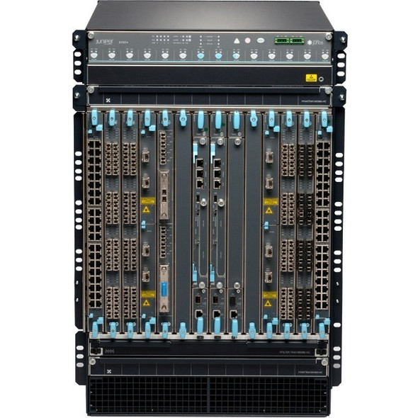 Juniper (EX9214-RED3B-AC-T) Redundant EX9214 TAA system configuration: 14 slot chassis with passive midplane