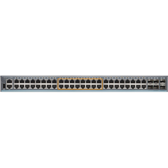 Juniper (EX2300-48MP-TAA) TAA version of EX2300 48 port multigigabit switch with up to 30W POE per port