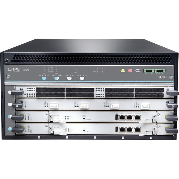 Juniper (CHAS-BP3-MX240-S) MX240 with installed backplane  Spare