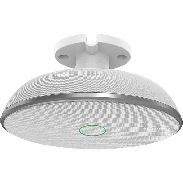 Yealink (1306061) YEALINK (VCM38) CEILING MICROPHONE WITH BUILT IN 8 ARRAY MIC AND INCLUDES TELESCOPIC ROD