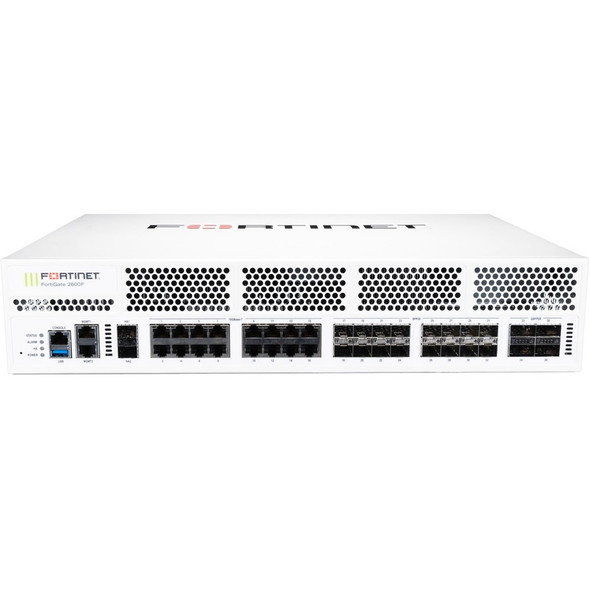 Fortinet (FG-2601F-DC-BDL-809-12) FG-2601F-DCHW+1 YR FCPREM FG ENT BDL