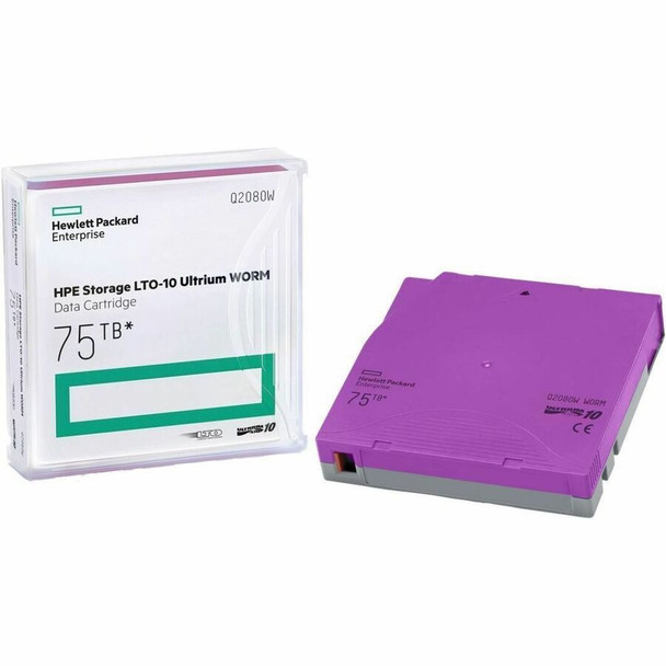 HPE (Q2080W) HPE LTO-10 75TB WORM Data Cartidge