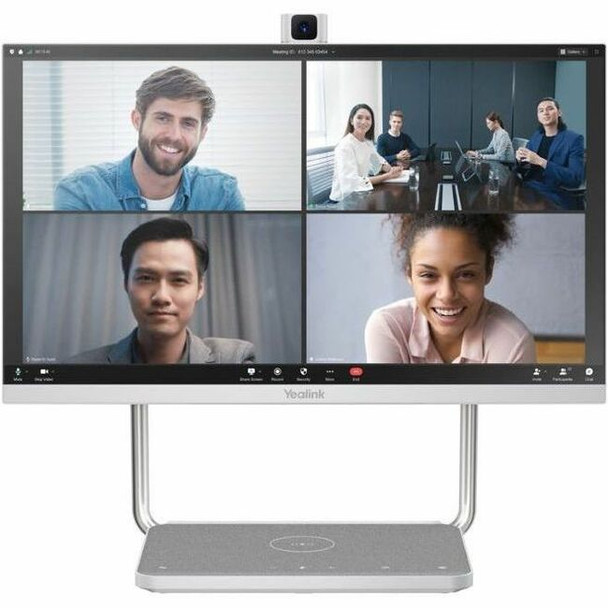 Yealink (1303161) YEALINK DESKVISION A24 24" TEAMS COLLAB TOUCH DISPLAY, 4K CAMERA, MIC, SPKR, 2YR