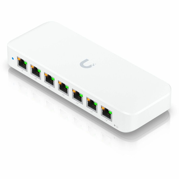 Ubiquiti (USW-ULTRA) UBIQUITI UniFi SWITCH ULTRA, 42W, 8 GbE PORT(7 PoE+; 1 PoE++ ), LAYER 2, COMPACT, 1YR