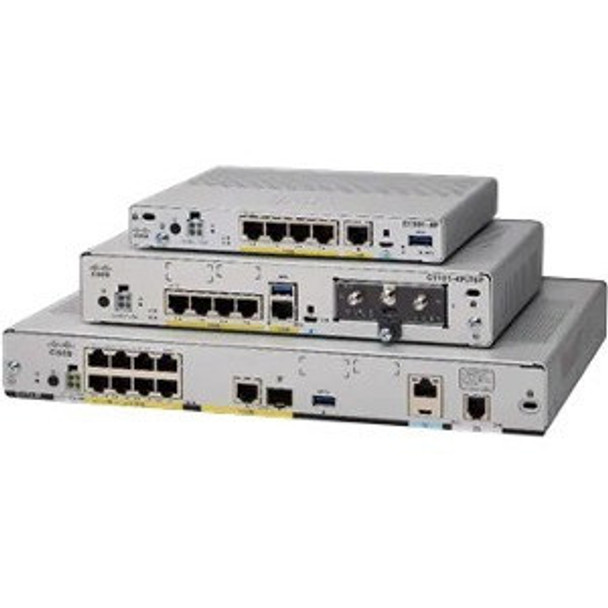 CISCO (C1109-4PLTE2P) ISR 1109 M2M 4P GE ETHERNET LTE ADV AND