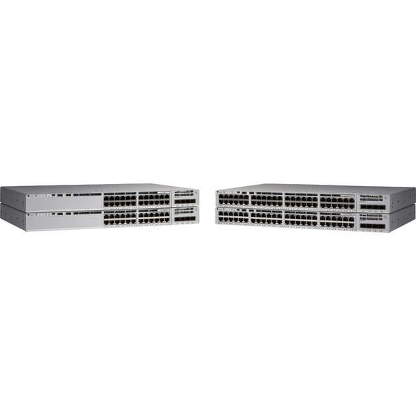 CISCO (C9200-48PXG-E) Catalyst 9200 48-port 8xmGig PoE+, Network Essentials