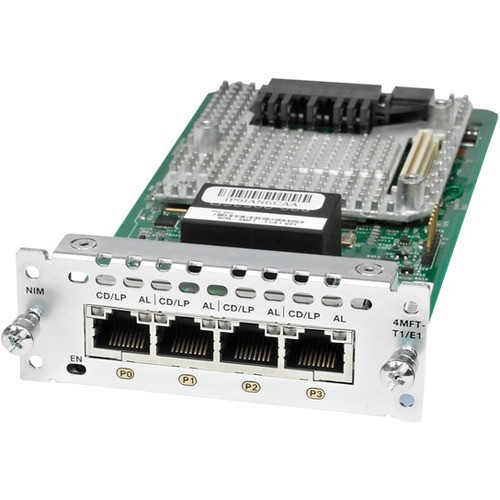 CISCO (NIM-4MFT-T1/E1) 4 port Multiflex Trunk Voice/