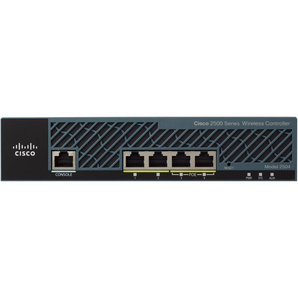 Cisco (AIR-CT2504-5-K9) 2504 Wireless Controller with 5 AP Licen