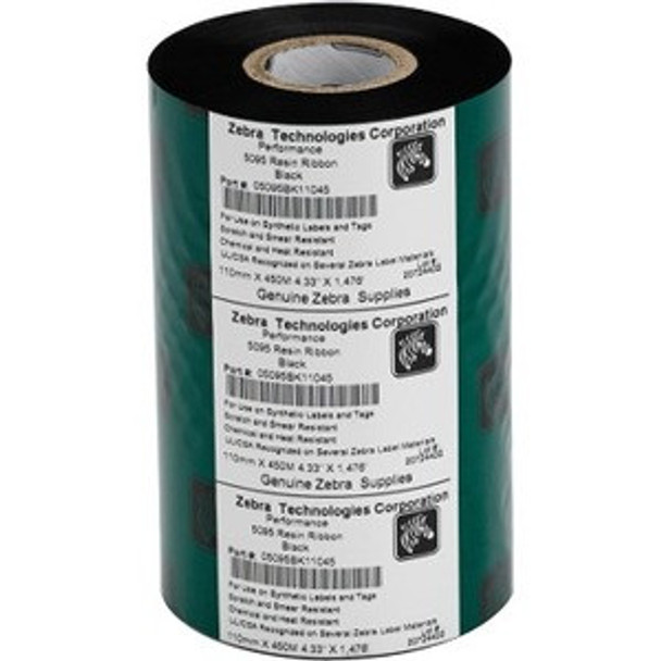 Zebra (S5095BK06045) Zebra S5095 Resin ribbon: 60mm x 450m