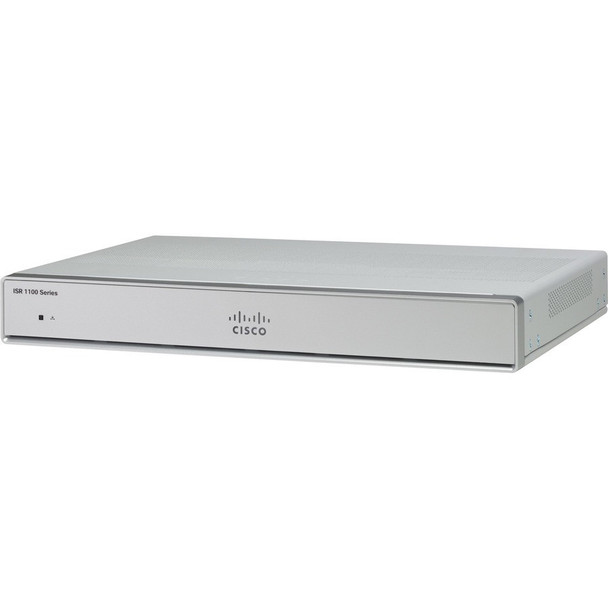 Cisco (ISR1100-4GLTEGB) ISR1100 Router  4 Eth LAN WAN Ports  1 LTE Port  4G RAM