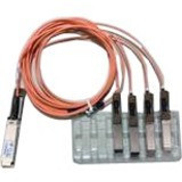 Cisco (QSFP-4SFP10G-CU4M=) QSFP to 4xSFP10G Passive Copper Splitter Cable  4m